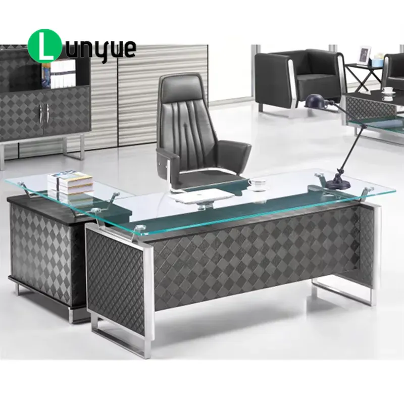 Modern Glass Executive Office  - огляд і ціна Office Tech Furniture