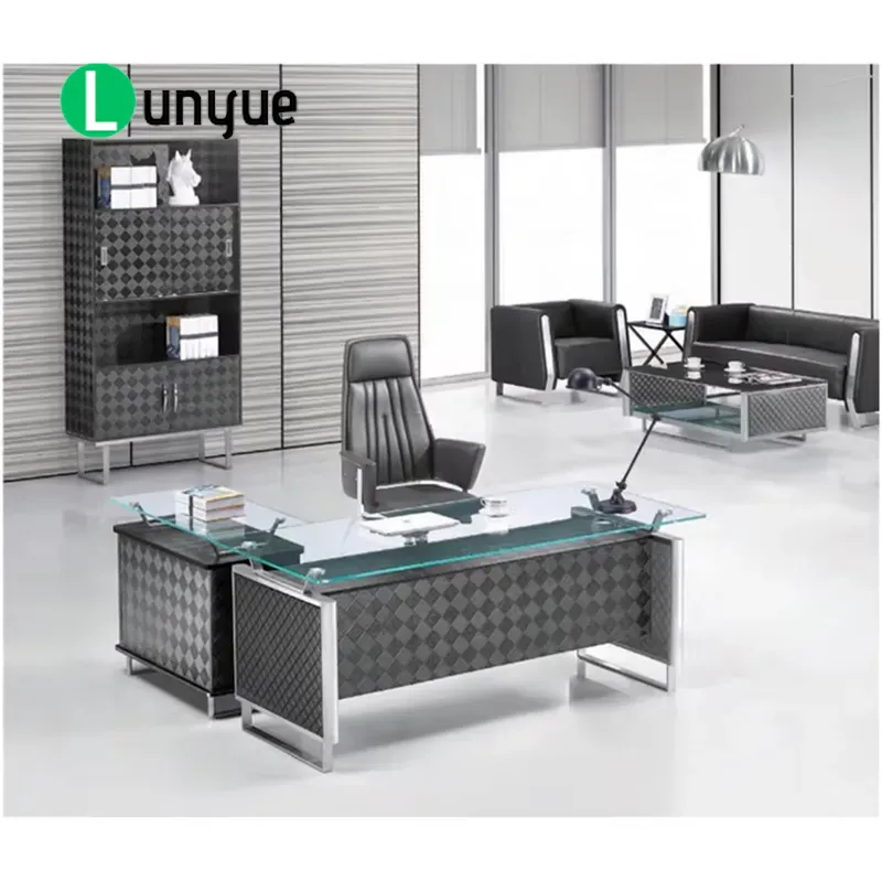 Modern Glass Executive Office  - огляд і ціна Office Tech Furniture