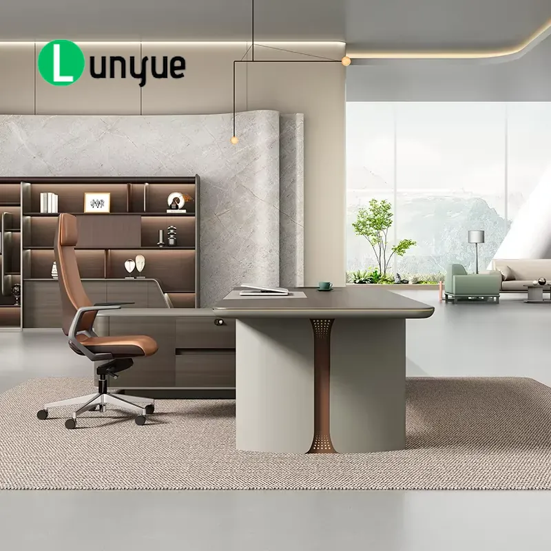 Luxury Modern L Shaped Executi - огляд і ціна Office Tech Furniture