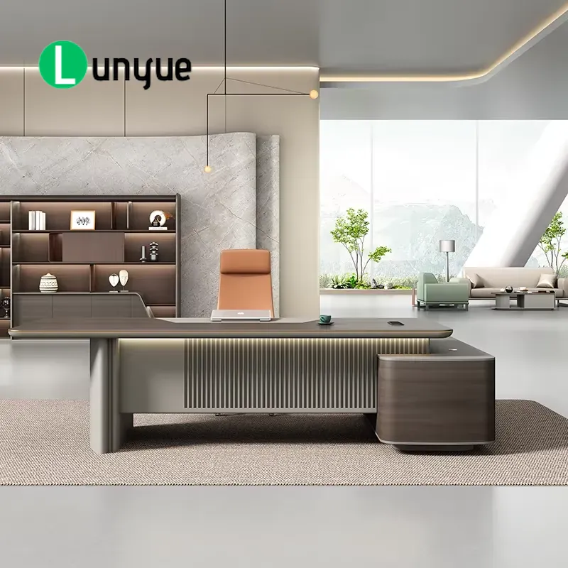 Luxury Modern L Shaped Executi - огляд і ціна Office Tech Furniture