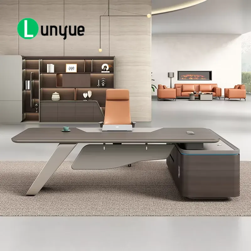 Luxury Modern L Shaped Executi - огляд і ціна Office Tech Furniture