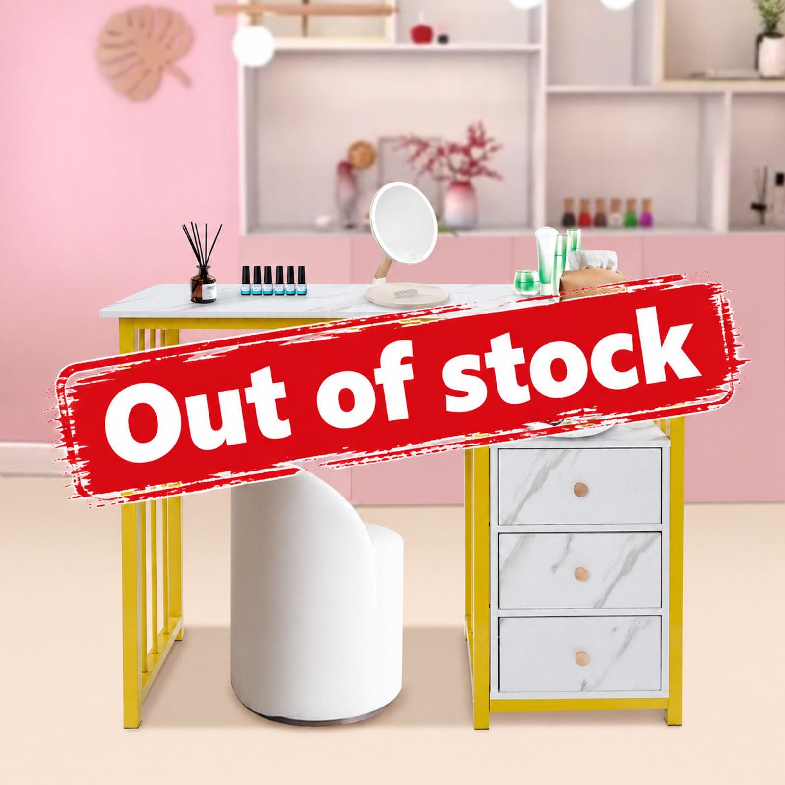 39.37×15.75×29.92 Inch Gold Na - огляд і ціна Office Tech Furniture