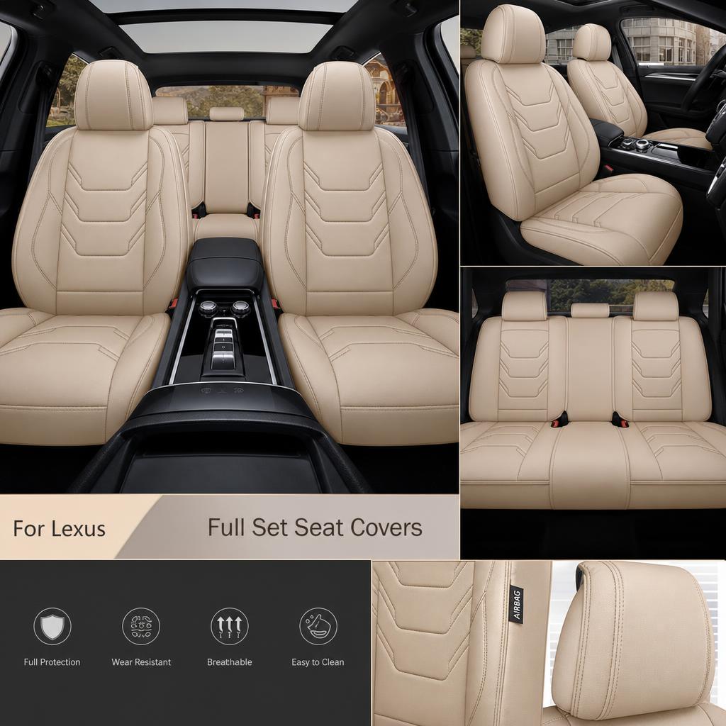 Premium Full Set Car Seat Cove - огляд і ціна Surge Protector Rack