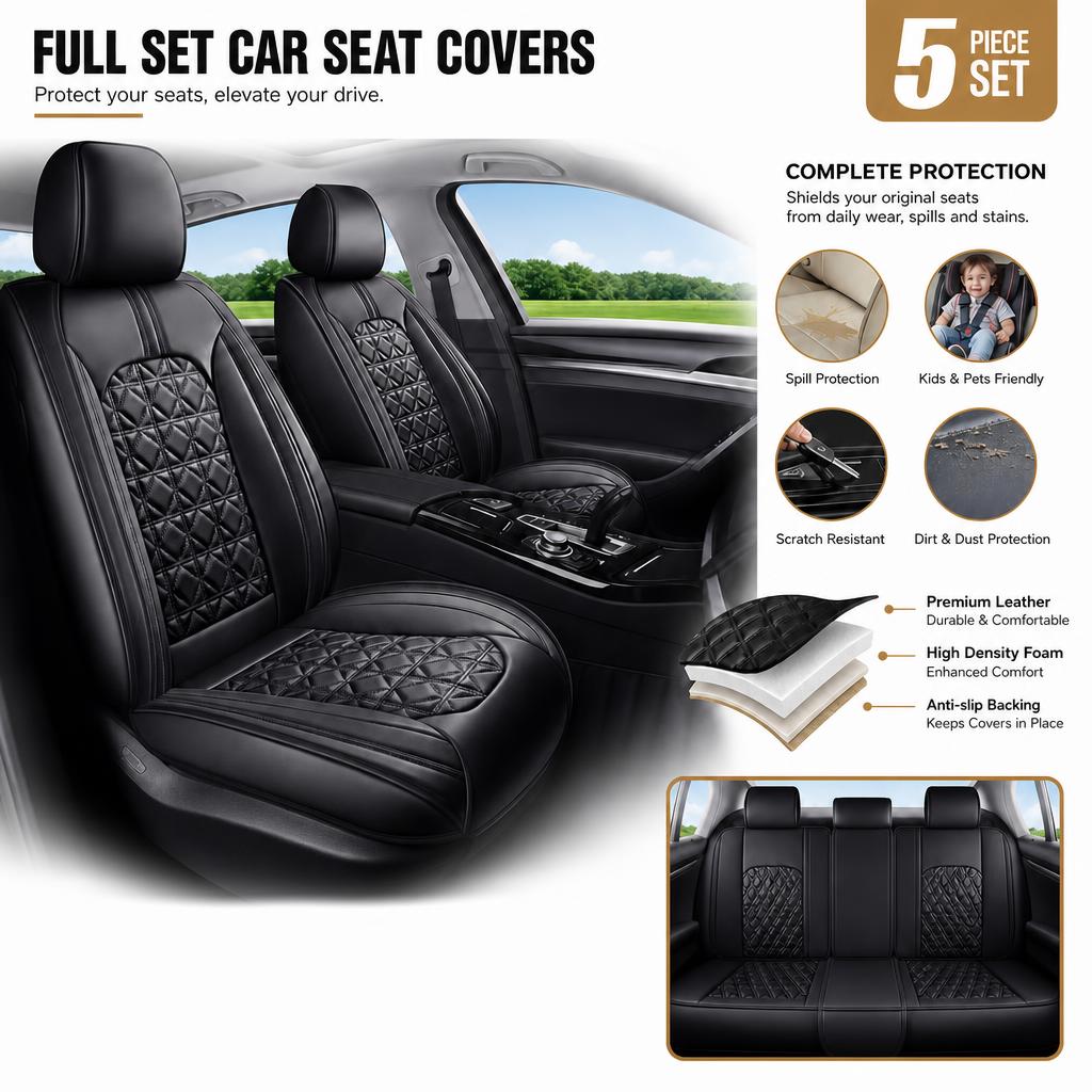 Premium Interior Car Seat Cove - огляд і ціна Surge Protector Rack