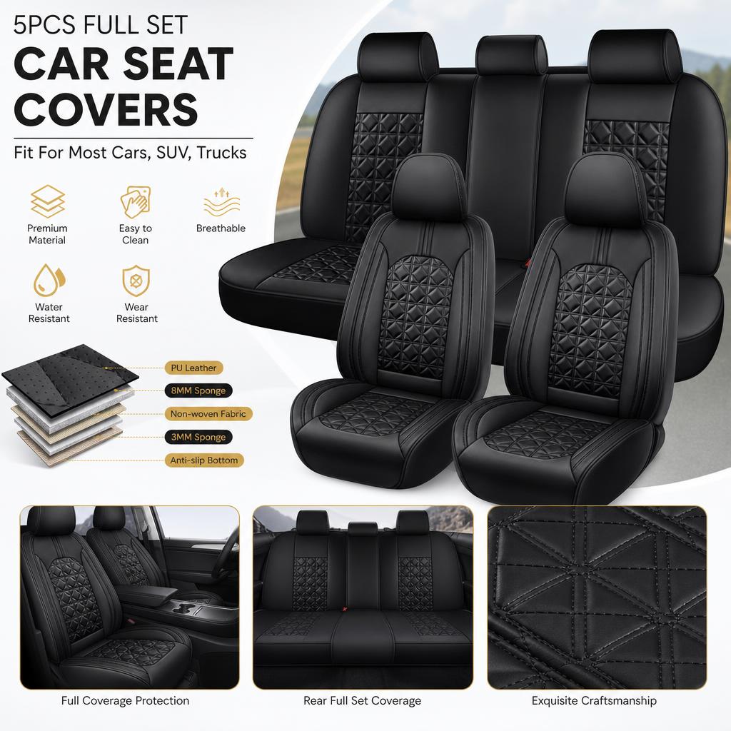 Premium Interior Car Seat Cove - огляд і ціна Surge Protector Rack