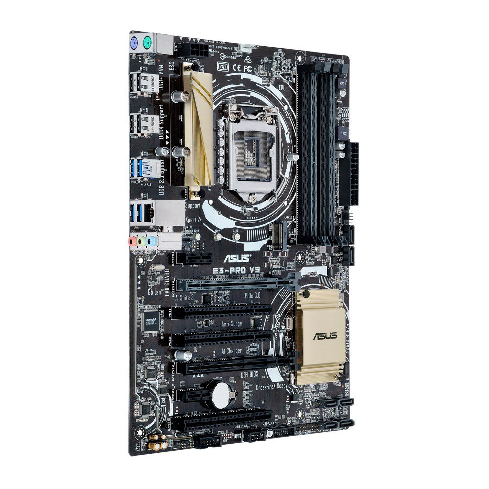 Asus E3-PRO V5 Motherboard LGA - огляд і ціна Intel Cpu Core I7